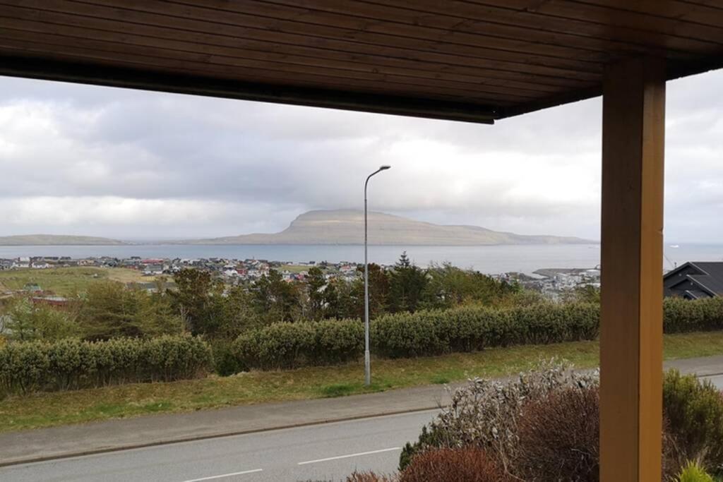 Large Apartment With Fabulous View Of Tórshavn Dış mekan fotoğraf