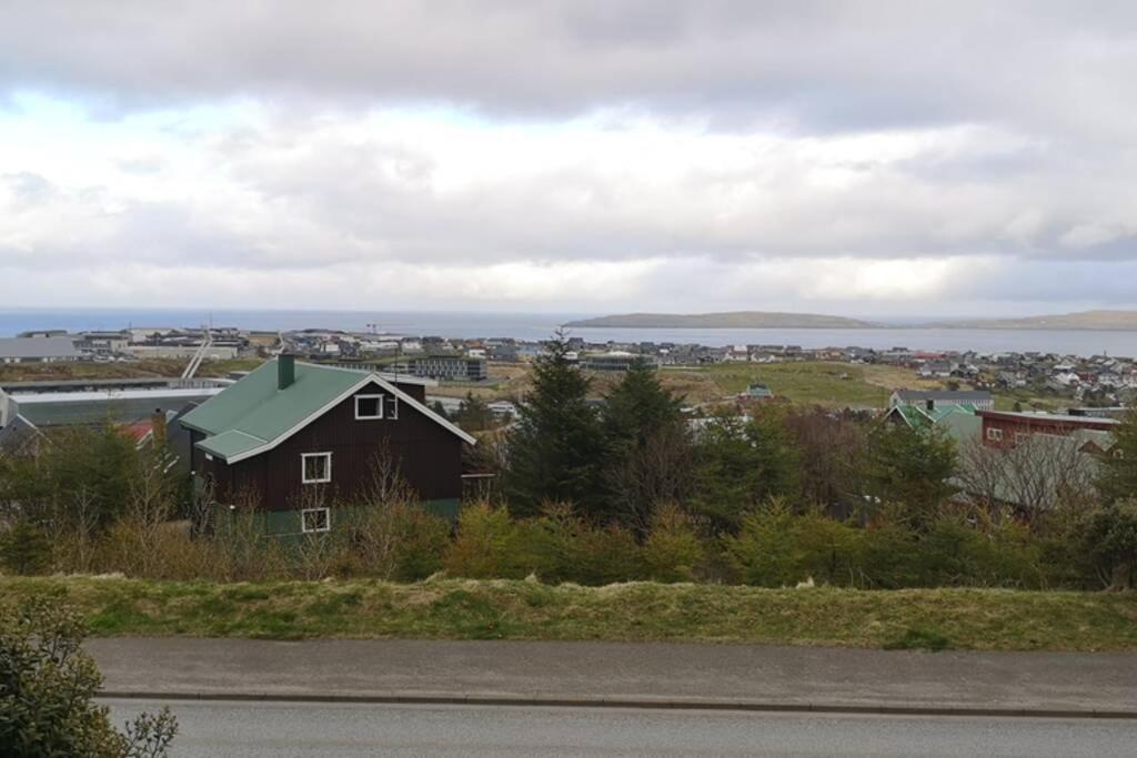 Large Apartment With Fabulous View Of Tórshavn Dış mekan fotoğraf